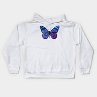 Galaxy Butterfly Geometric Animal Kids Hoodie